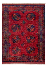Tappeto afgano - Kunduz - 243 x 177 cm - rosso