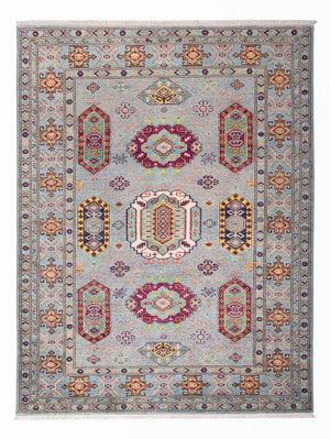 Tappeto Ziegler - Kazak - 233 x 172 cm - grigio