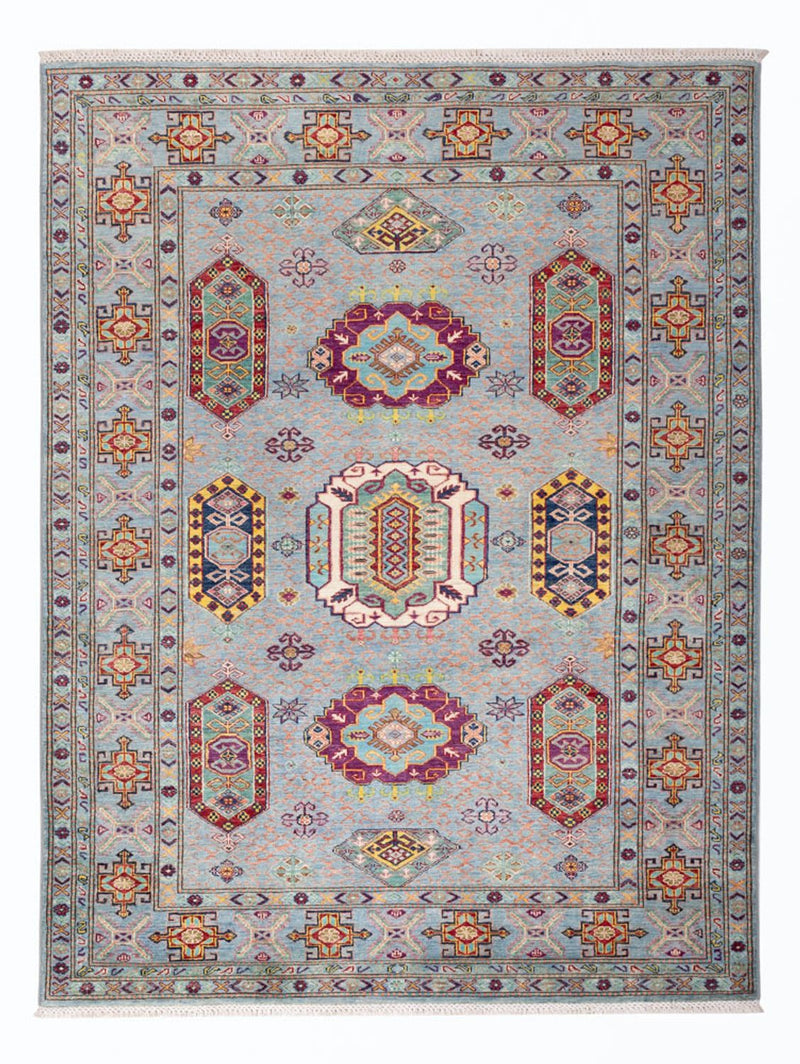 Tappeto Ziegler - Kazak - 233 x 172 cm - grigio