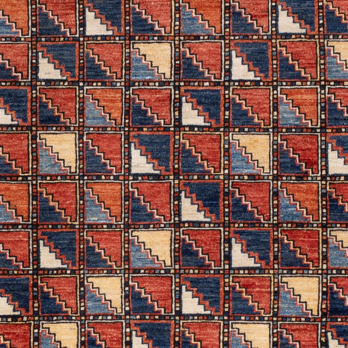 Tappeto afgano - 215 x 176 cm - multicolore