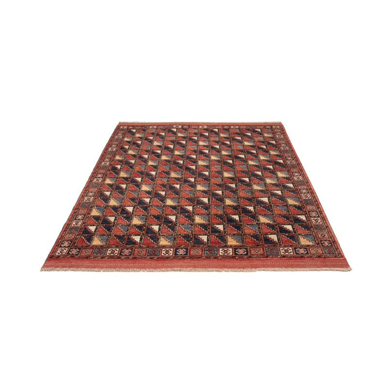Tappeto afgano - 215 x 176 cm - multicolore