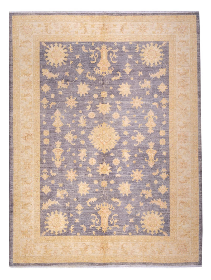 Tappeto Ziegler - 287 x 216 cm - blu mare