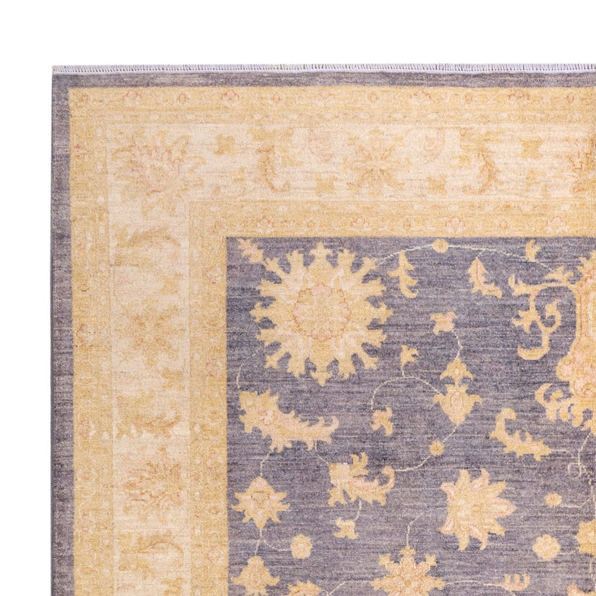 Tappeto Ziegler - 287 x 216 cm - blu mare