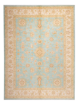 Tappeto Ziegler - 287 x 211 cm - turchese