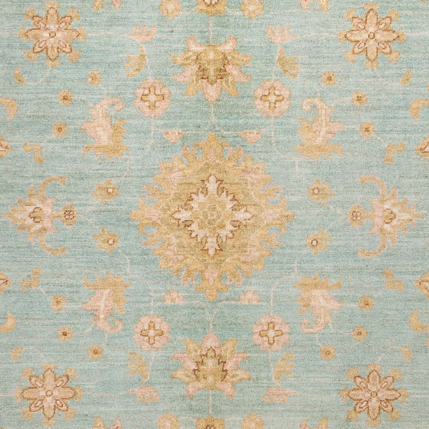 Tappeto Ziegler - 287 x 211 cm - turchese