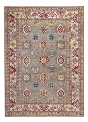 Tappeto Ziegler - Kazak - 297 x 207 cm - blu mare