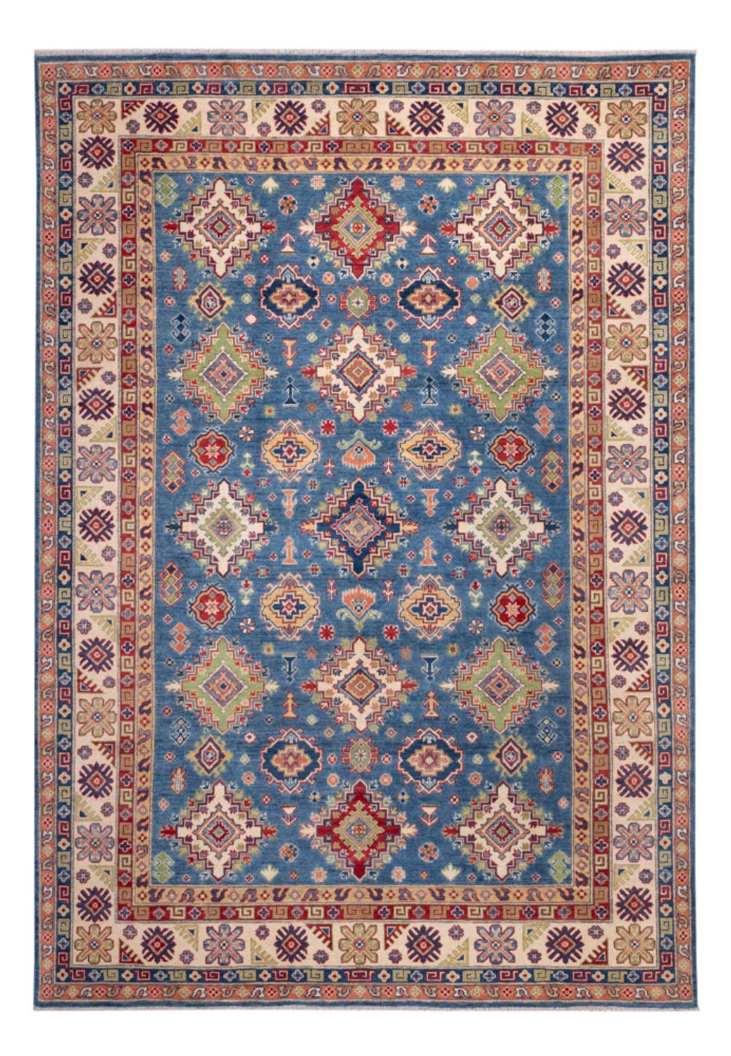Tappeto Ziegler - Kazak - 296 x 198 cm - blu