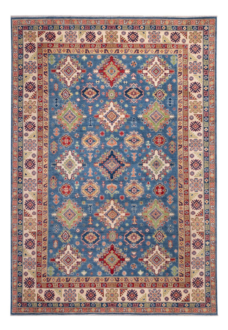 Tappeto Ziegler - Kazak - 296 x 198 cm - blu