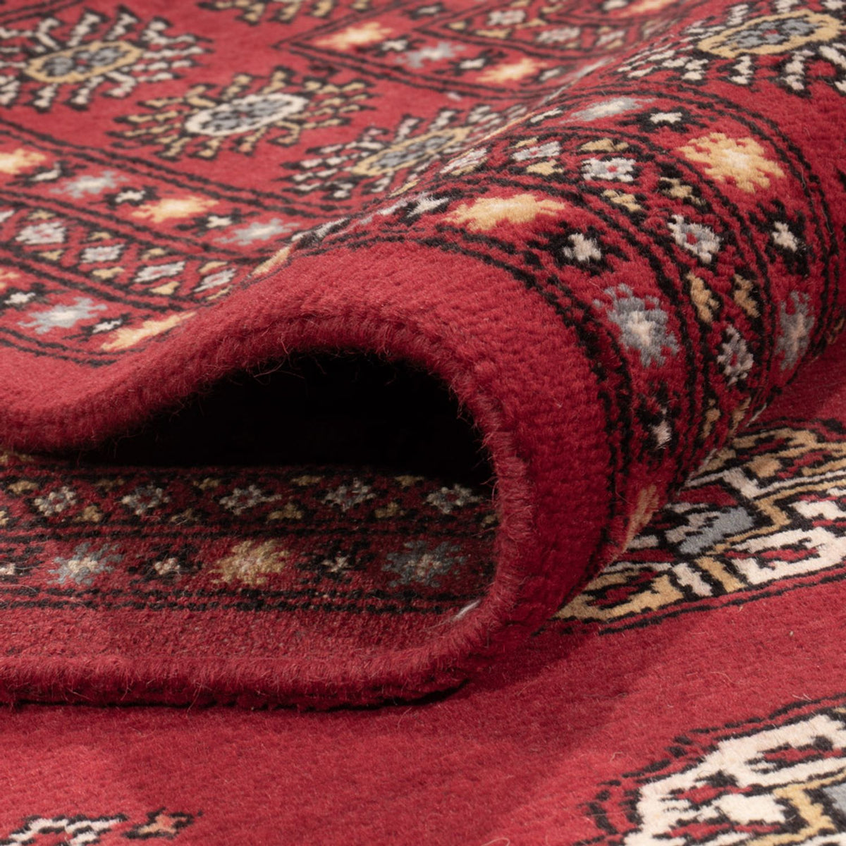 Tappeto afgano - Bukhara - 307 x 201 cm - rosso