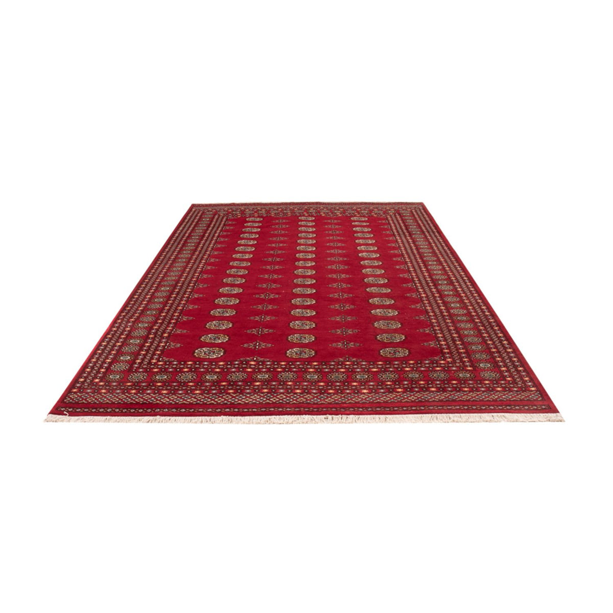 Tappeto afgano - Bukhara - 307 x 201 cm - rosso