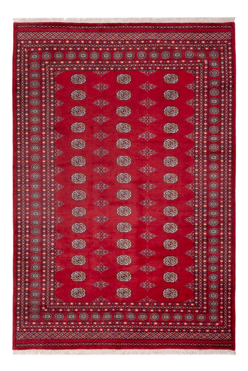Tappeto afgano - Bukhara - 300 x 201 cm - rosso