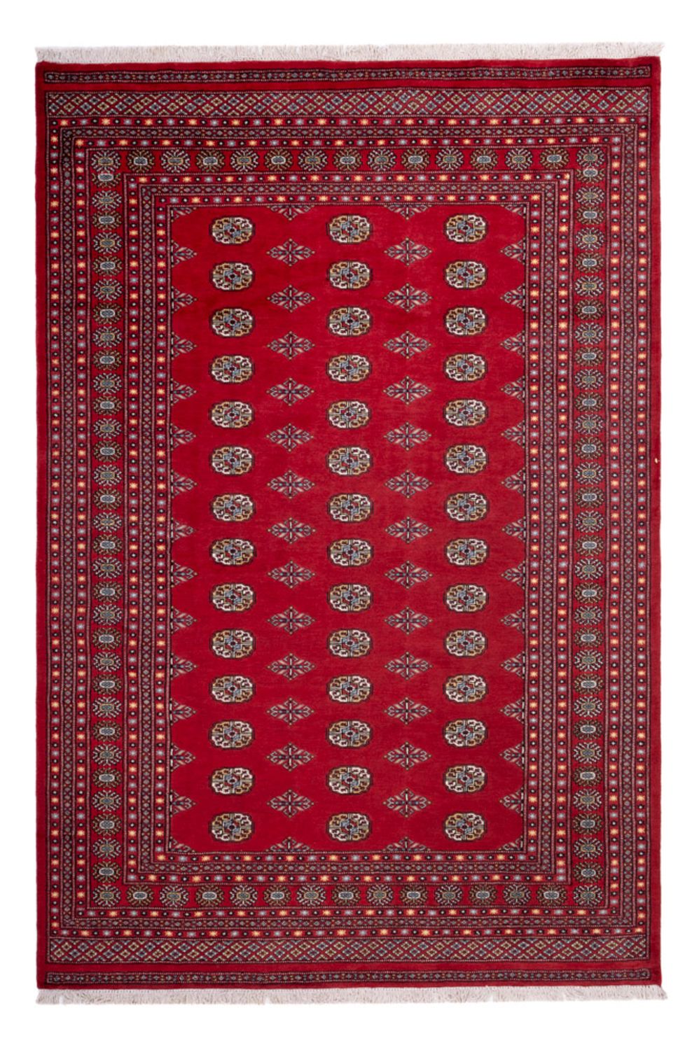 Tappeto afgano - Bukhara - 302 x 200 cm - rosso