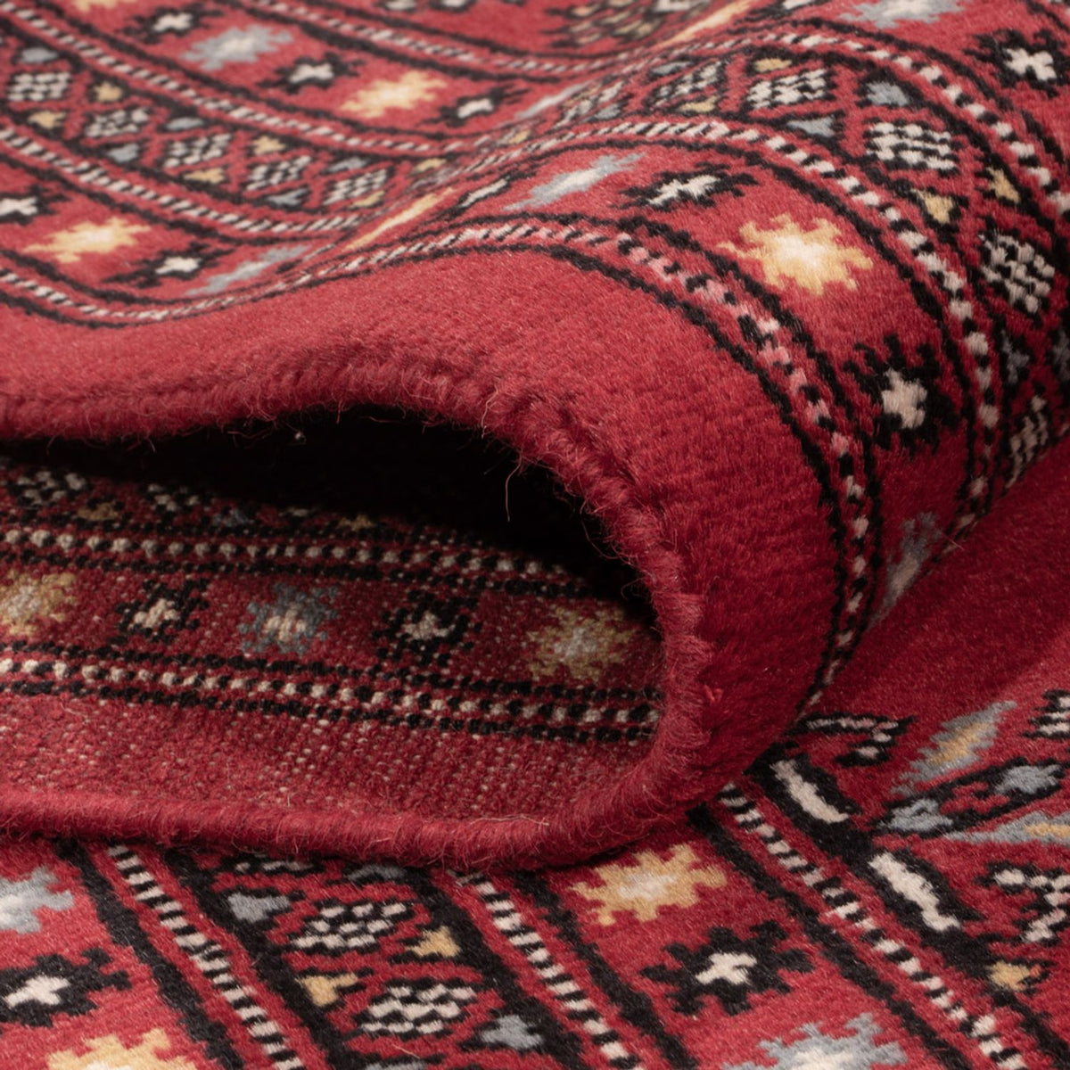 Tappeto afgano - Bukhara - 302 x 200 cm - rosso