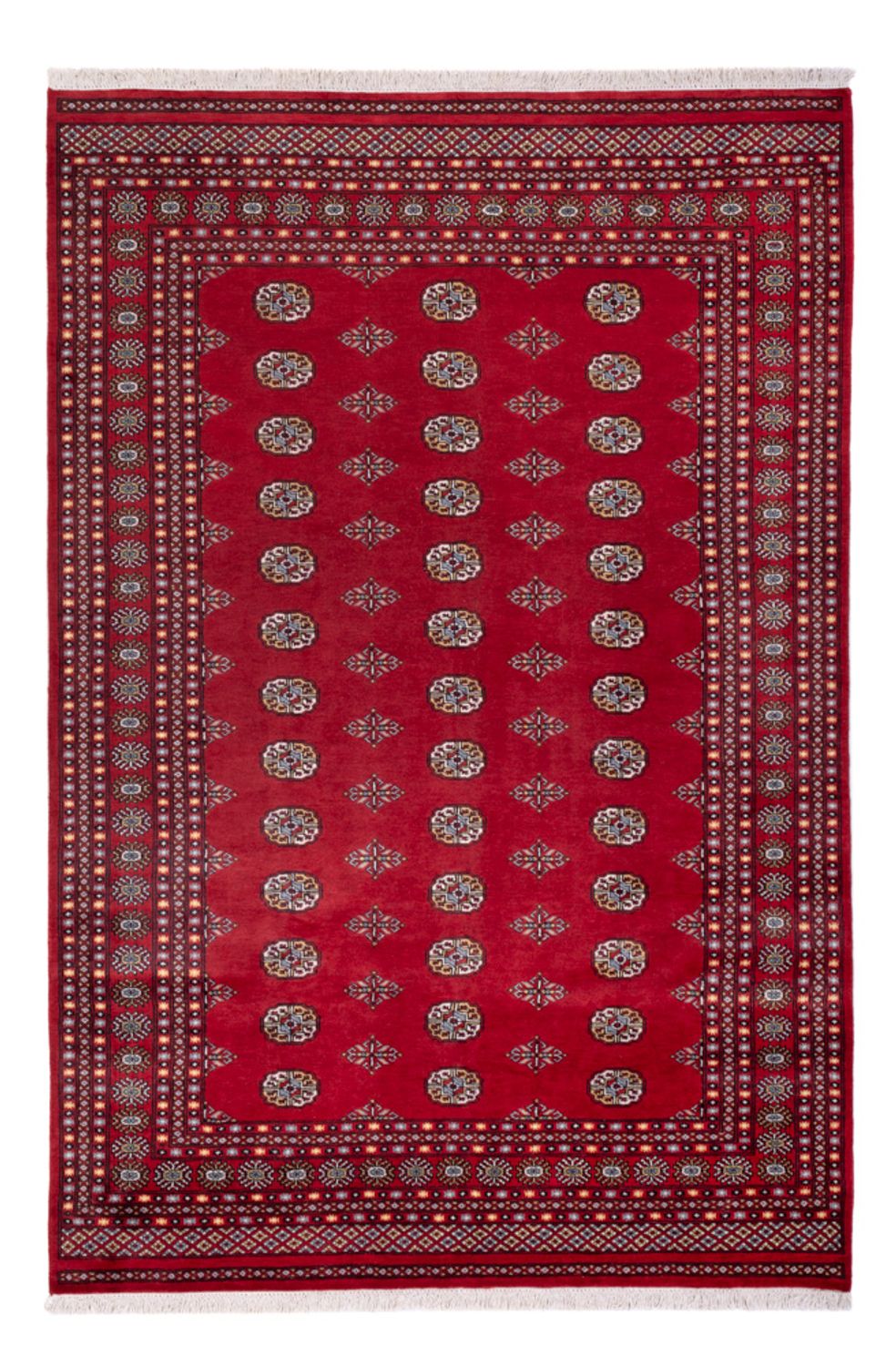 Tappeto afgano - Bukhara - 294 x 198 cm - rosso