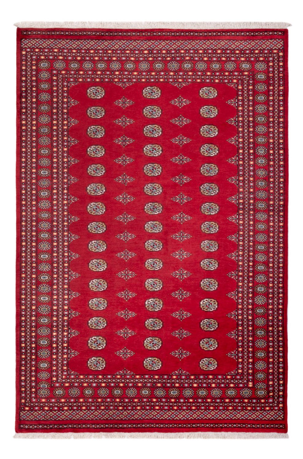 Tappeto afgano - Bukhara - 304 x 206 cm - rosso