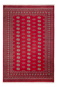 Tappeto afgano - Bukhara - 304 x 206 cm - rosso