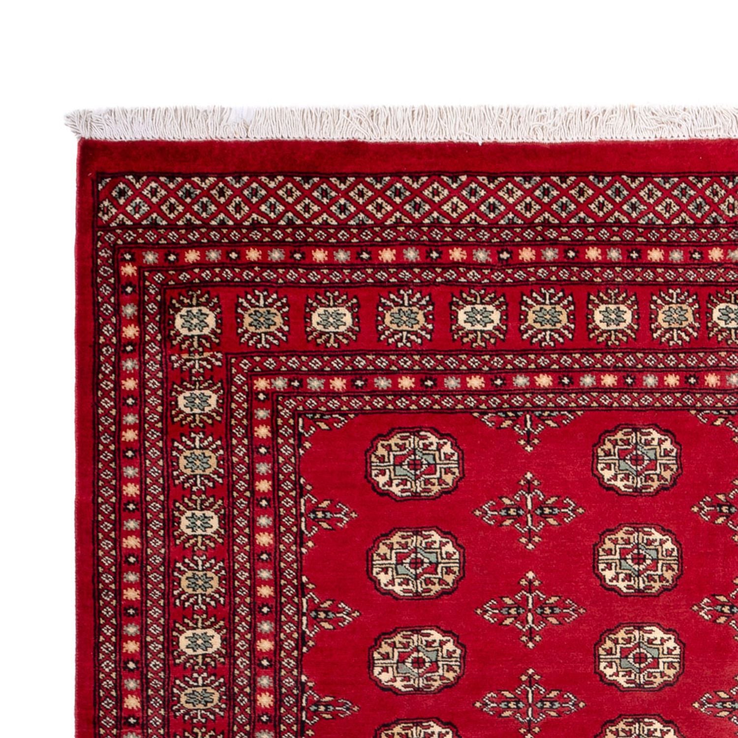 Tappeto afgano - Bukhara - 318 x 210 cm - rosso