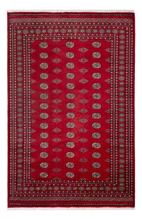 Tappeto afgano - Bukhara - 306 x 202 cm - rosso