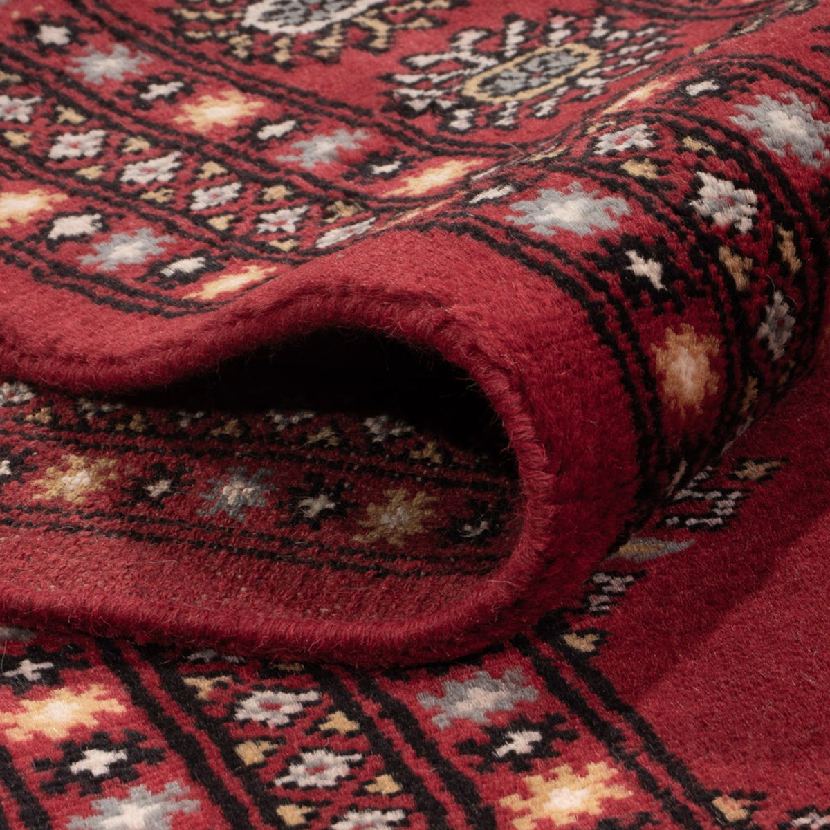 Tappeto afgano - Bukhara - 306 x 202 cm - rosso