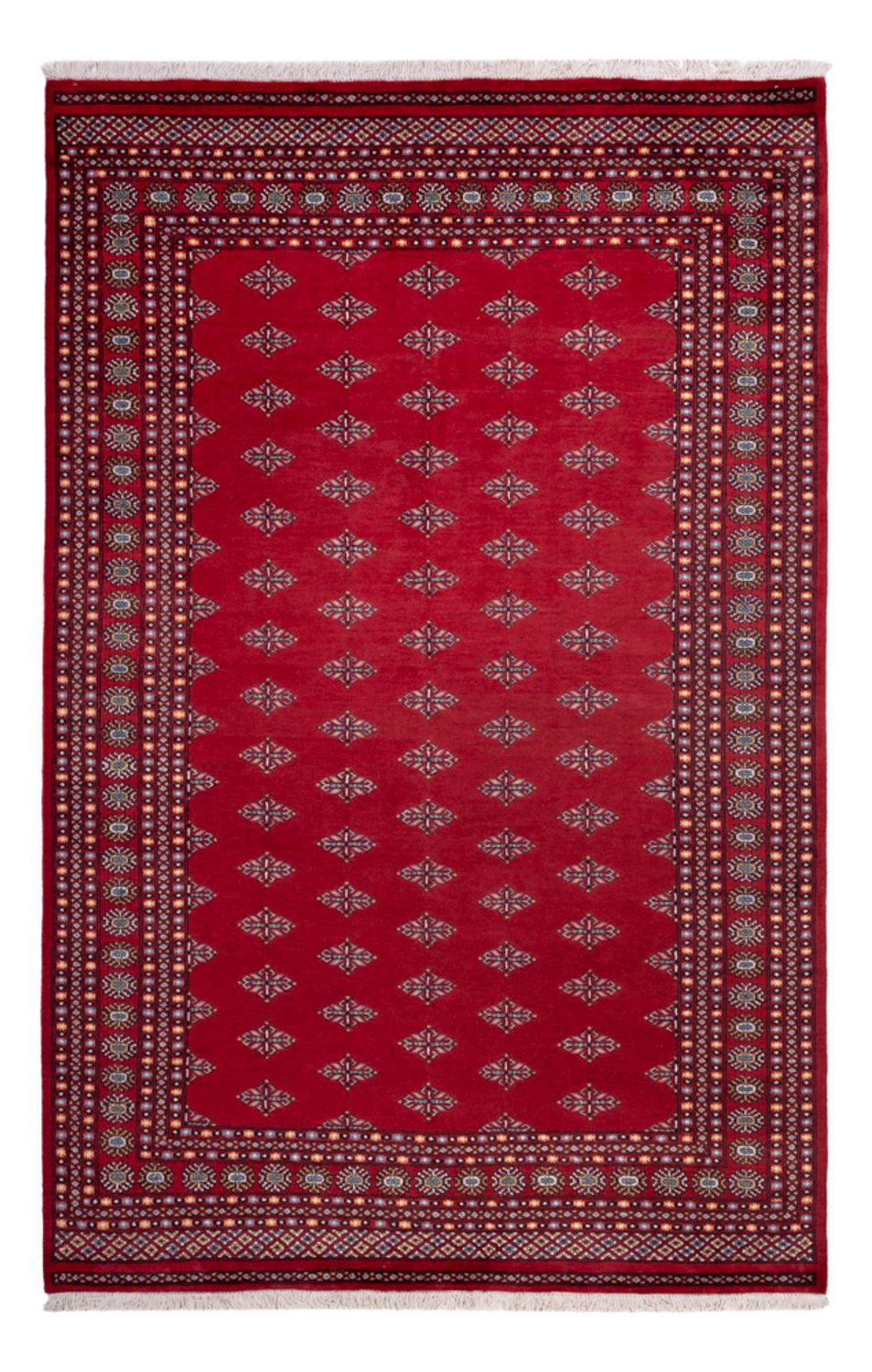 Tappeto afgano - Bukhara - 317 x 204 cm - rosso