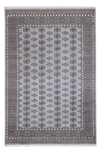 Tappeto afgano - Bukhara - 300 x 204 cm - grigio chiaro