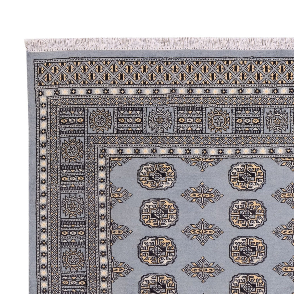 Tappeto afgano - Bukhara - 300 x 204 cm - grigio chiaro