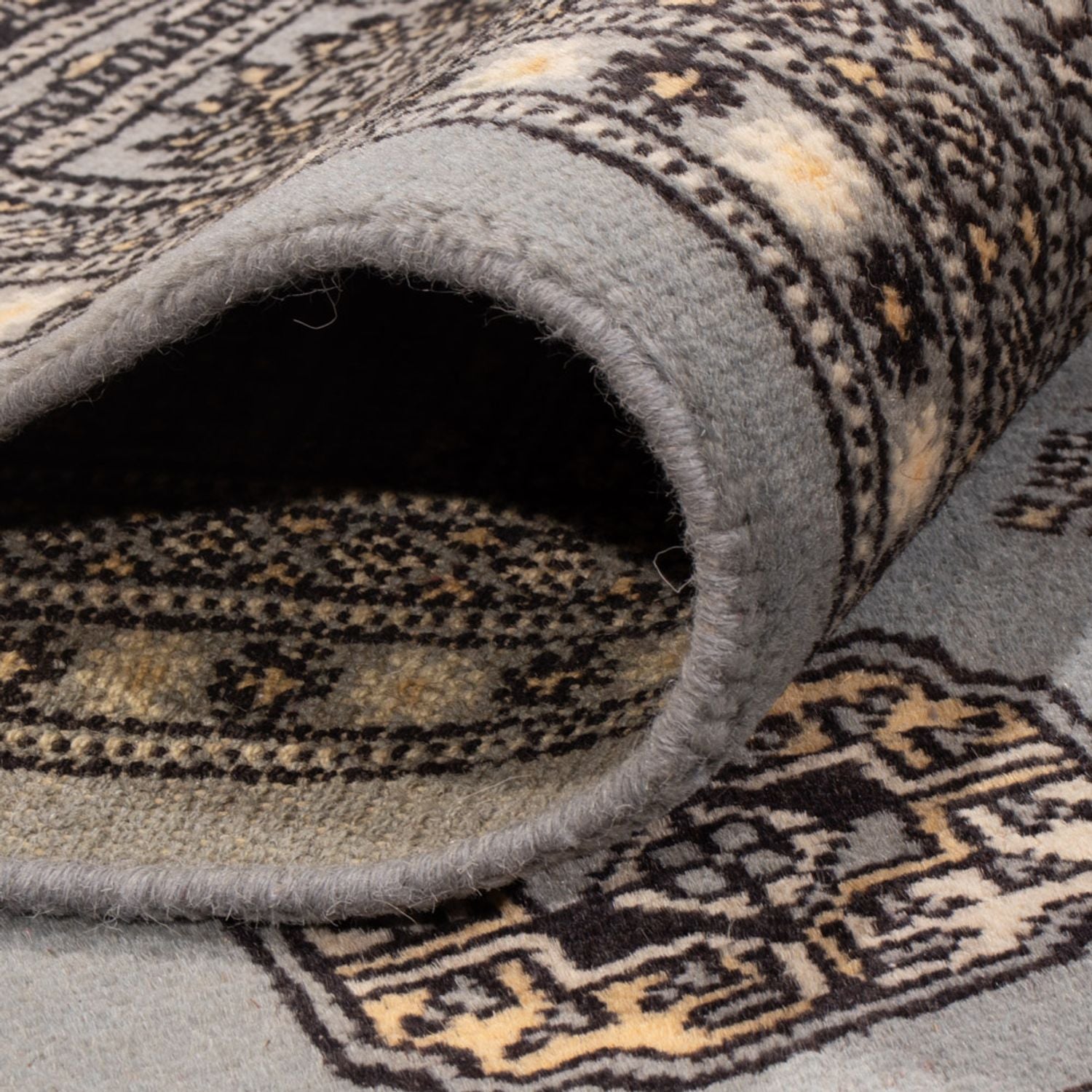 Tappeto afgano - Bukhara - 300 x 204 cm - grigio chiaro