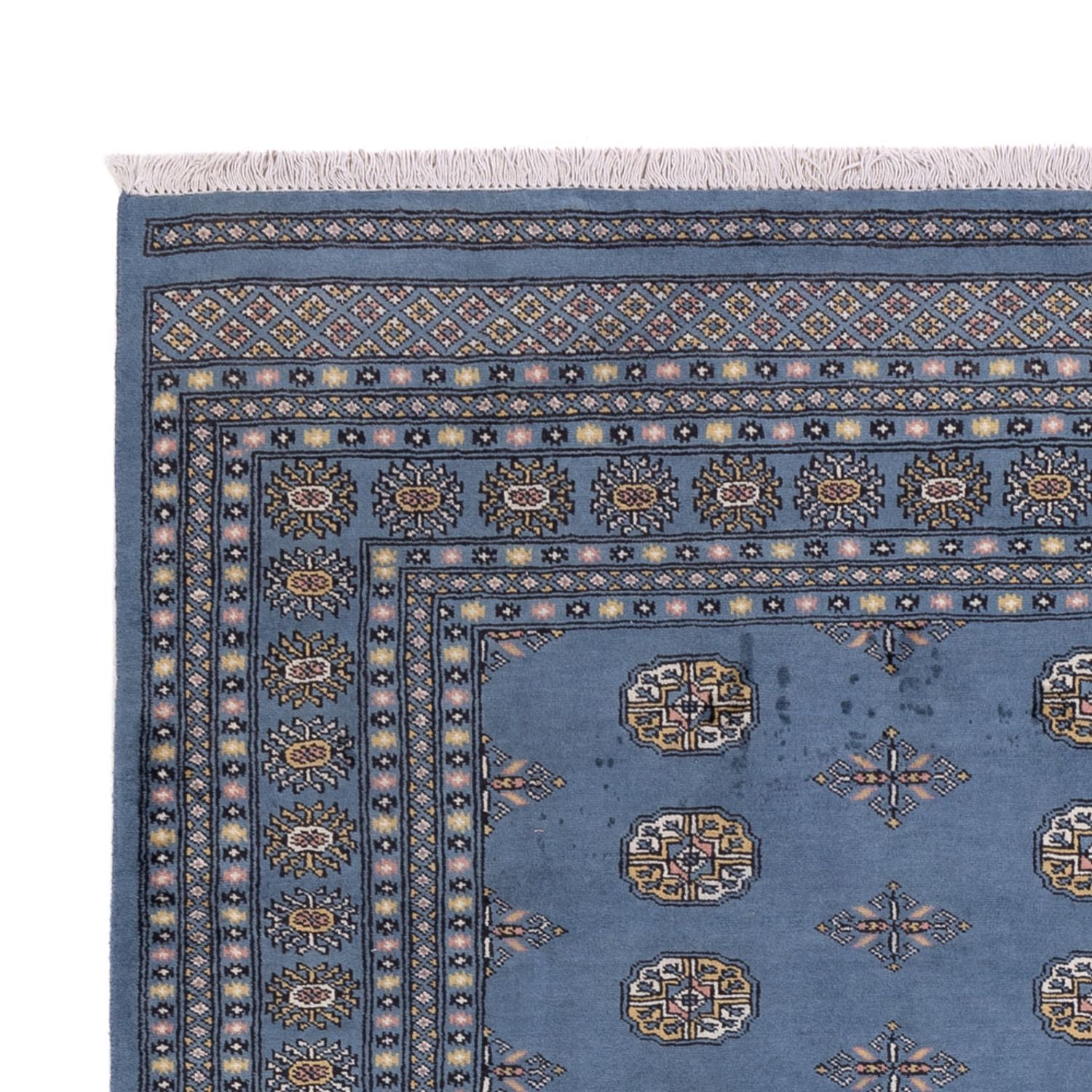 Tappeto afgano - Bukhara - 309 x 205 cm - blu