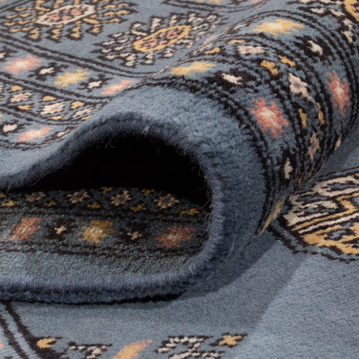 Tappeto afgano - Bukhara - 309 x 205 cm - blu