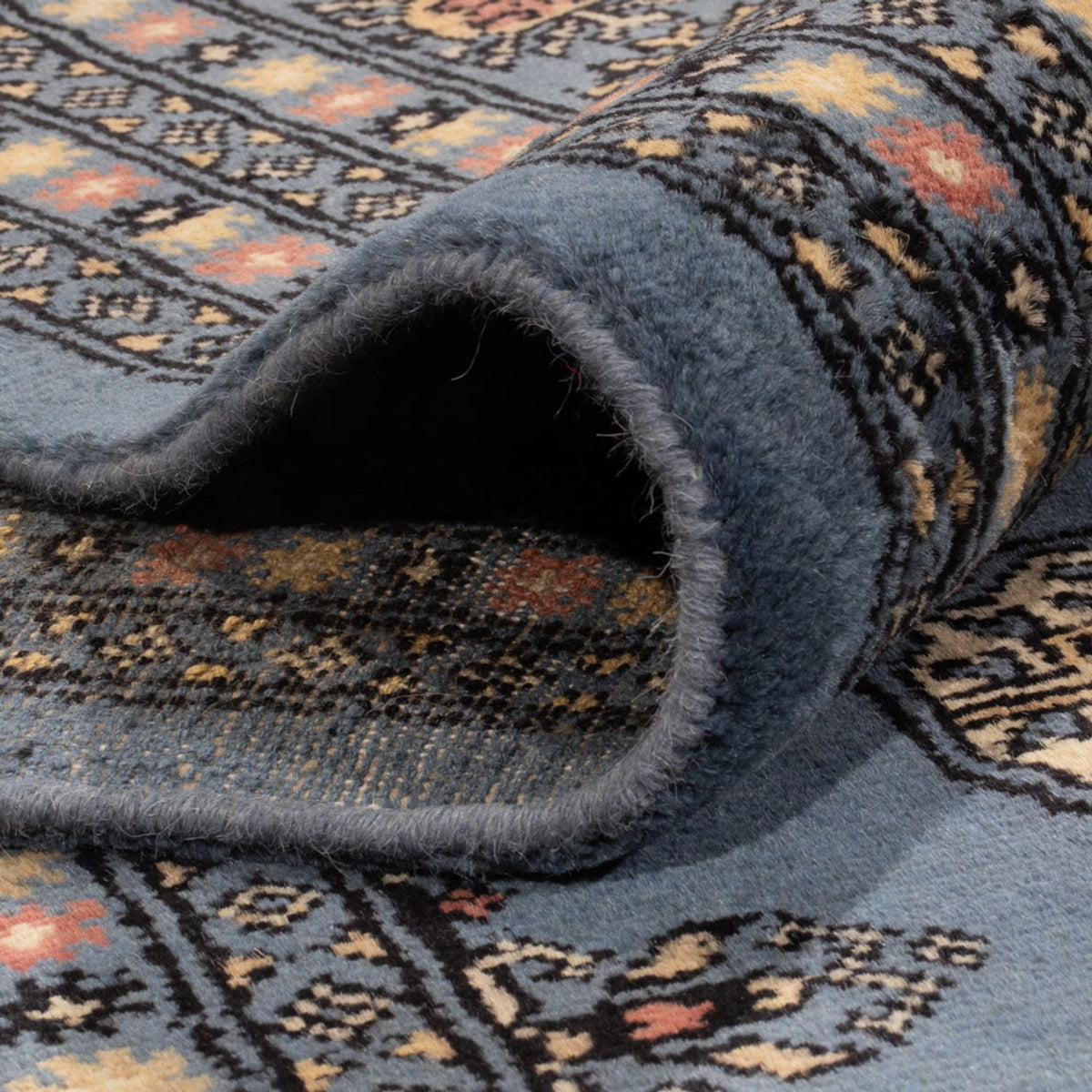 Tappeto afgano - Bukhara - 307 x 250 cm - blu