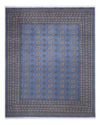 Tappeto afgano - Bukhara - 305 x 249 cm - blu