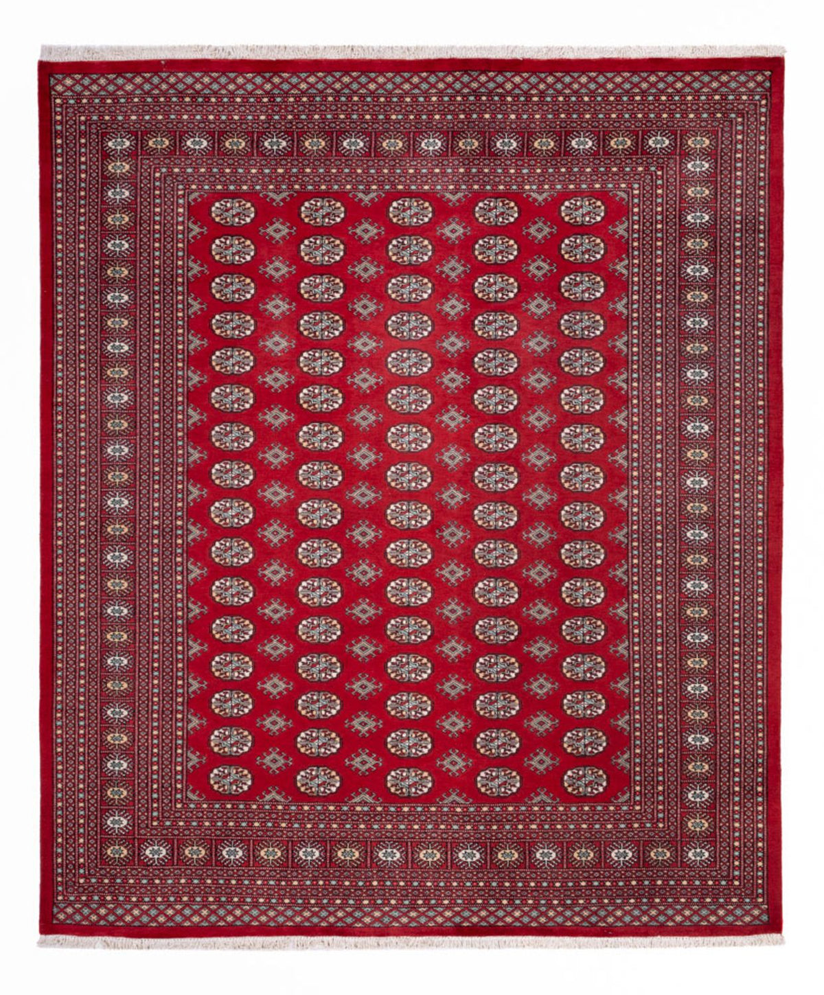 Tappeto afgano - Bukhara - 296 x 250 cm - rosso