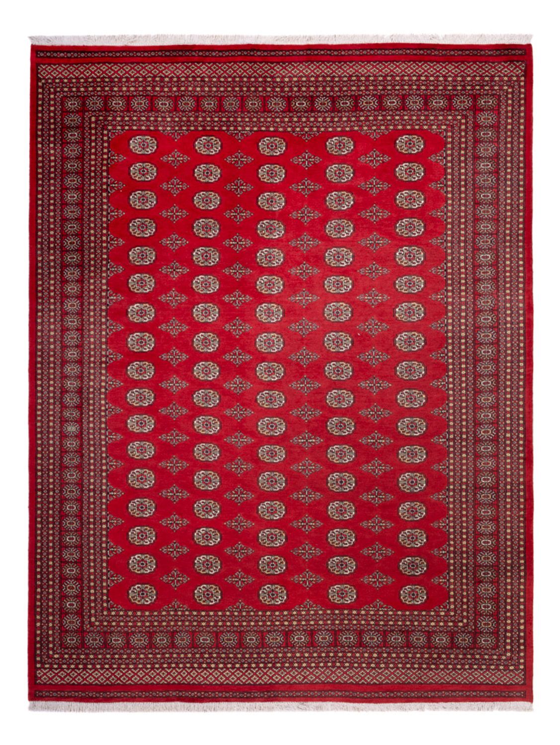 Tappeto afgano - Bukhara - 321 x 247 cm - rosso