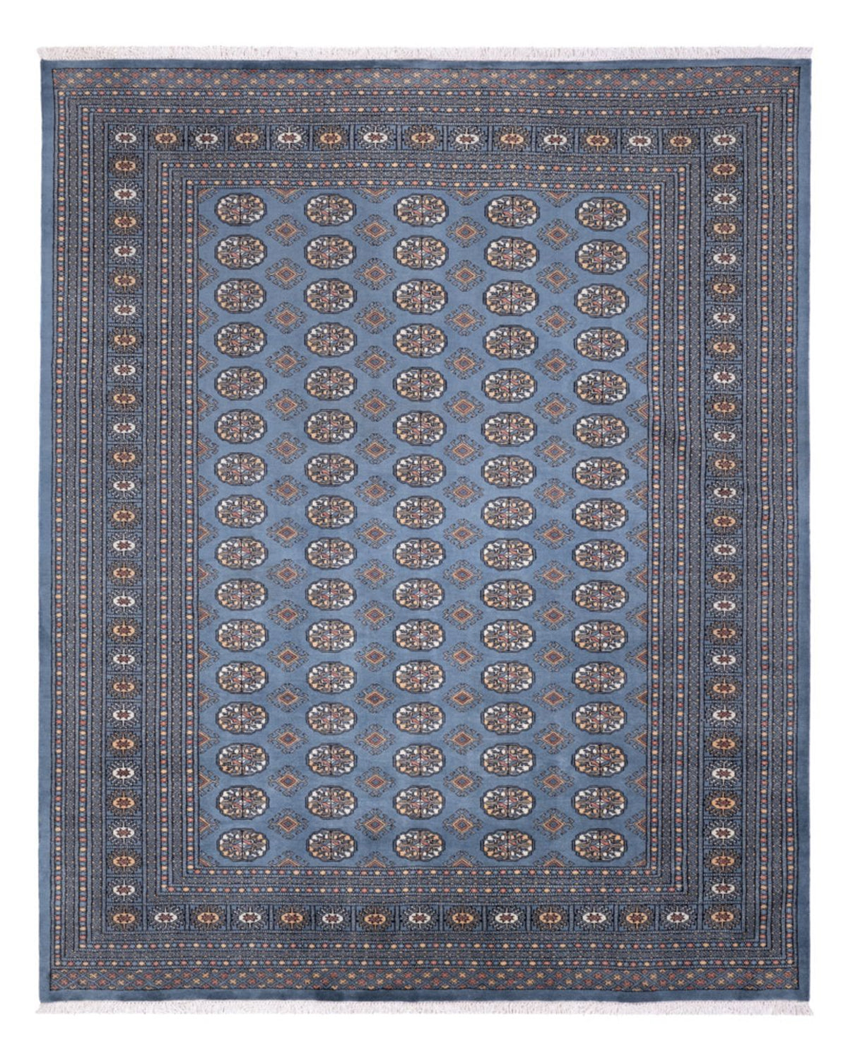 Tappeto afgano - Bukhara - 309 x 248 cm - blu mare