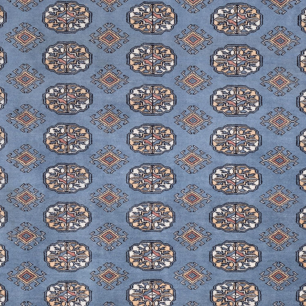 Tappeto afgano - Bukhara - 309 x 248 cm - blu mare