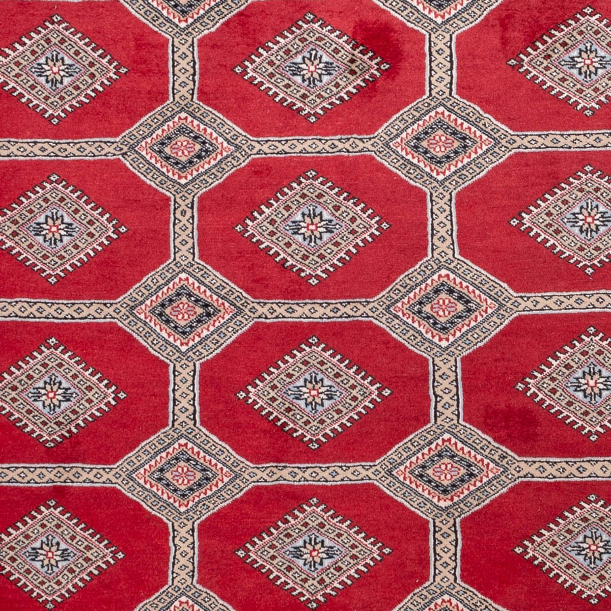 Tappeto afgano - Bukhara - 287 x 220 cm - rosso