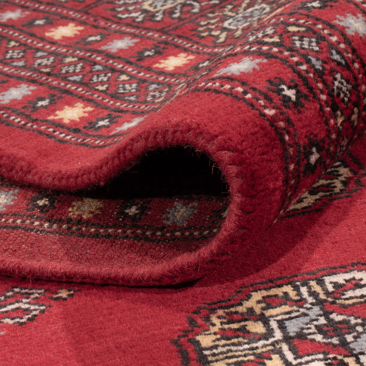 Tappeto afgano - Bukhara - 307 x 202 cm - rosso