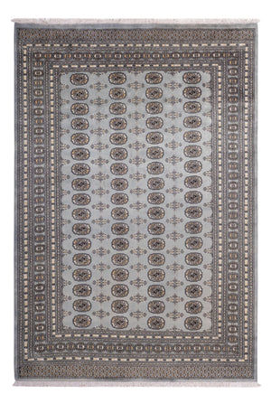 Tappeto afgano - Bukhara - 310 x 207 cm - blu cielo