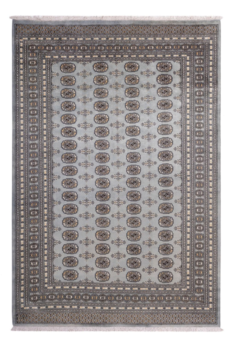 Tappeto afgano - Bukhara - 310 x 207 cm - blu cielo