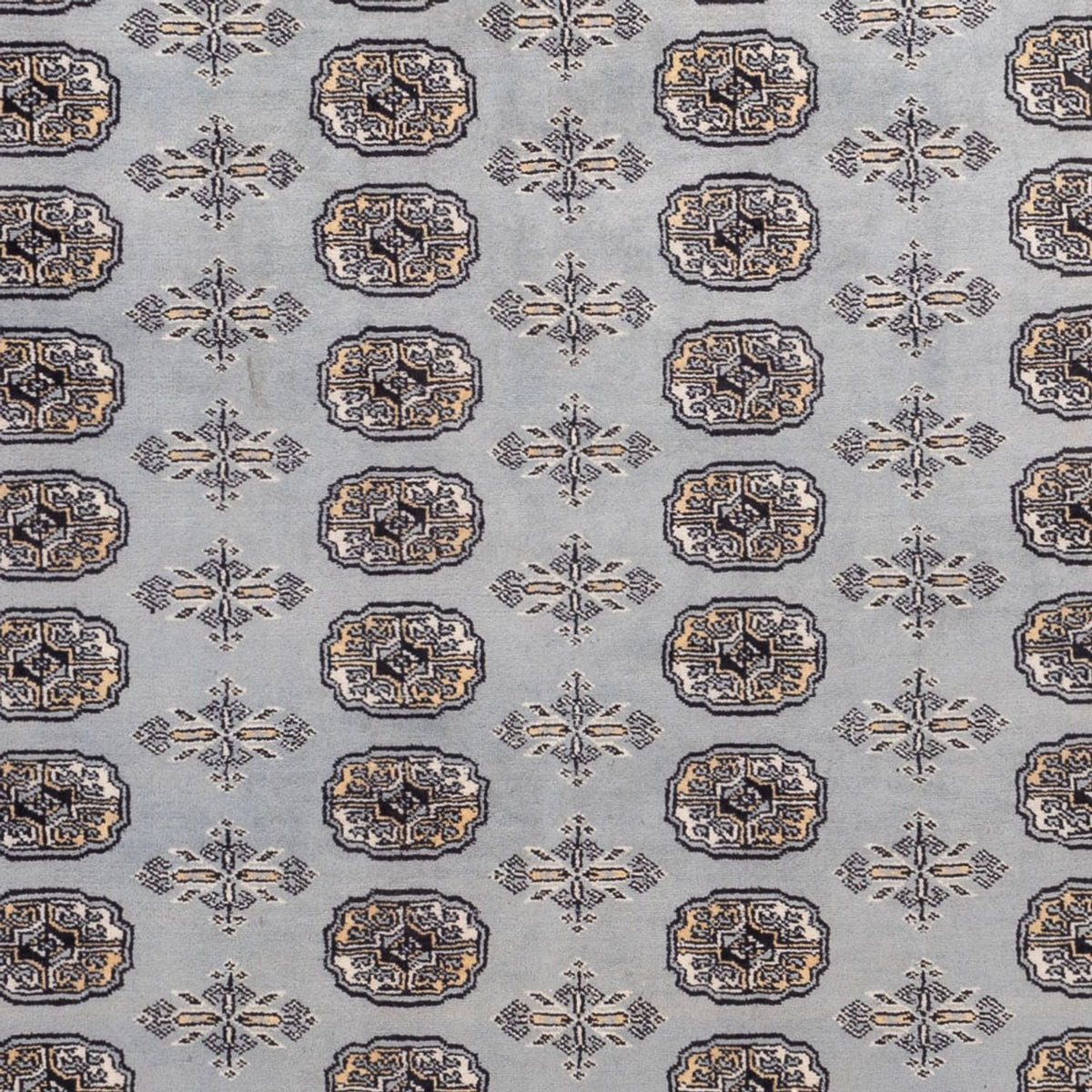 Tappeto afgano - Bukhara - 310 x 207 cm - blu cielo