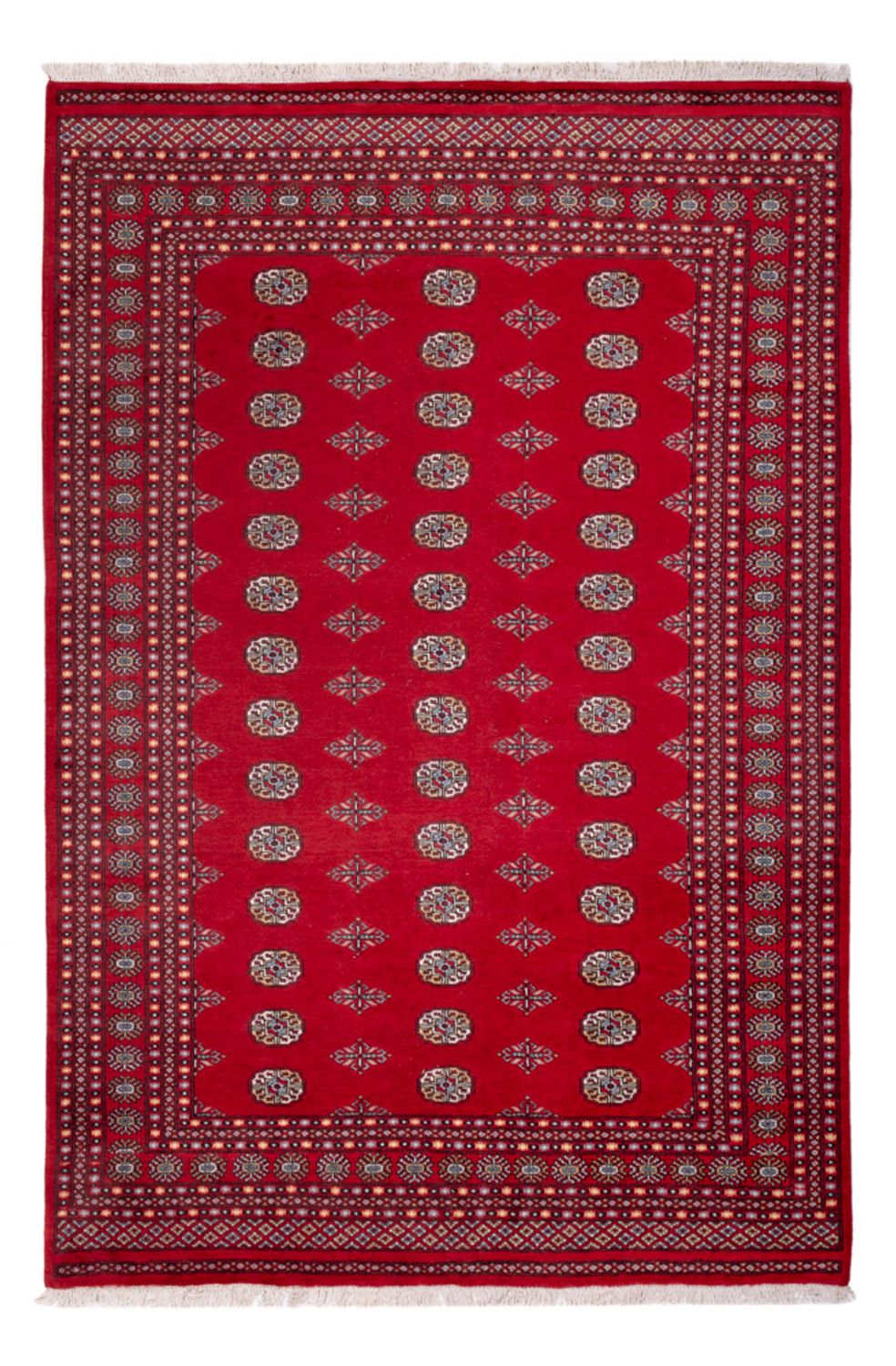 Tappeto afgano - Bukhara - 303 x 205 cm - rosso