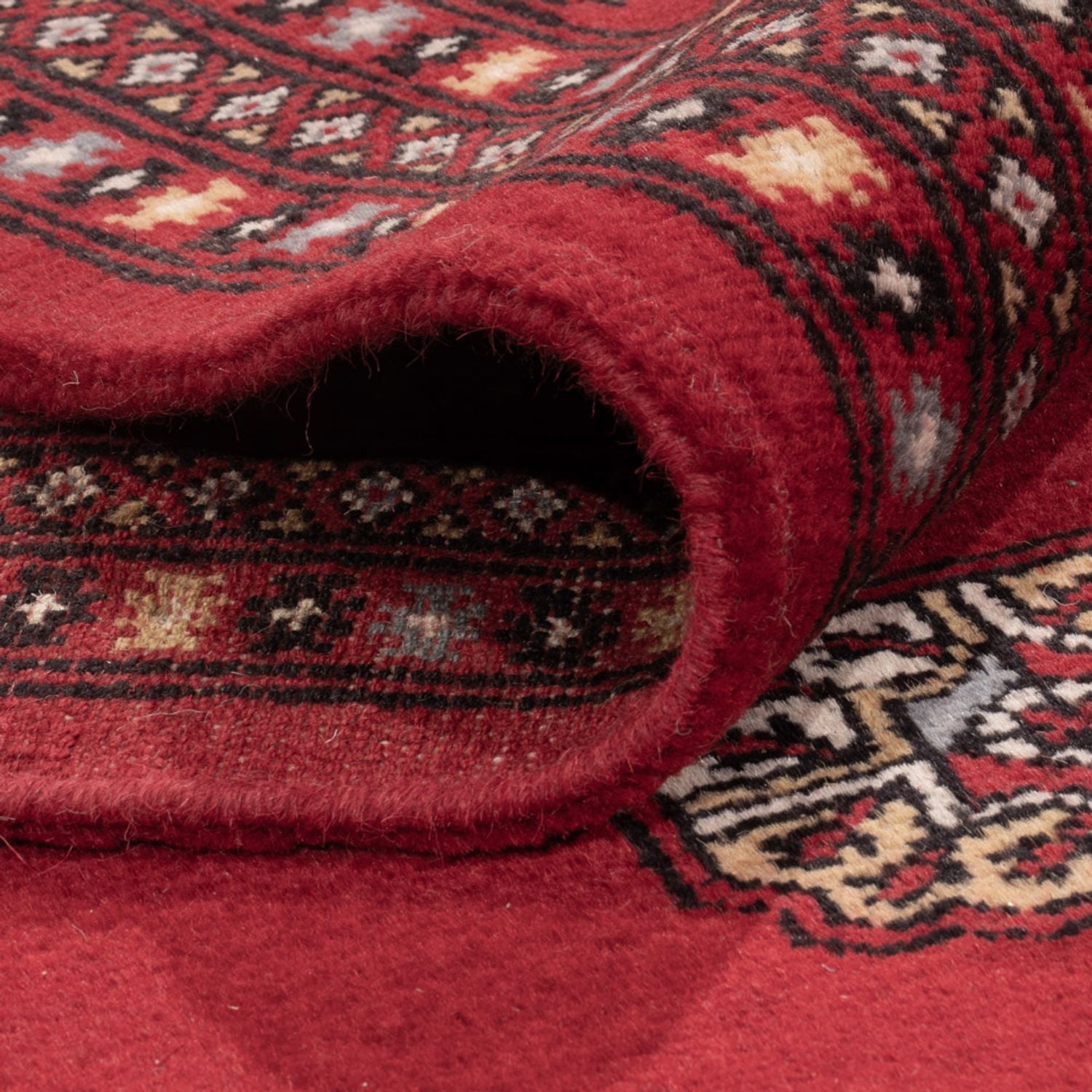 Tappeto afgano - Bukhara - 303 x 205 cm - rosso