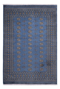 Tappeto afgano - Bukhara - 305 x 203 cm - blu