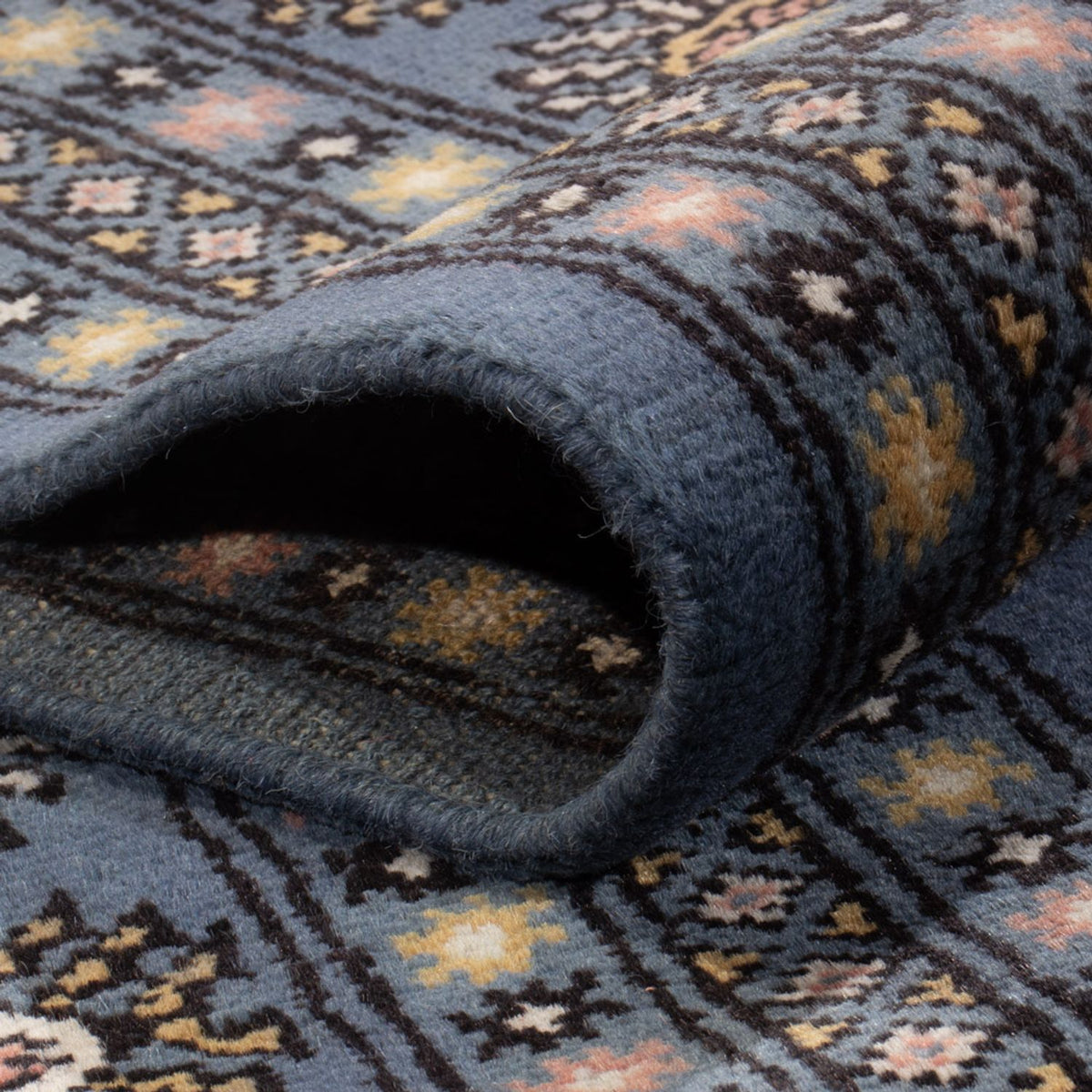 Tappeto afgano - Bukhara - 305 x 203 cm - blu