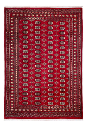 Tappeto afgano - Bukhara - 297 x 213 cm - rosso