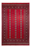 Bukhara Tappeto 197x306cm - Tappeto orientale - Rettangolo / Rosso / 197 x 306 cm Rettangolo