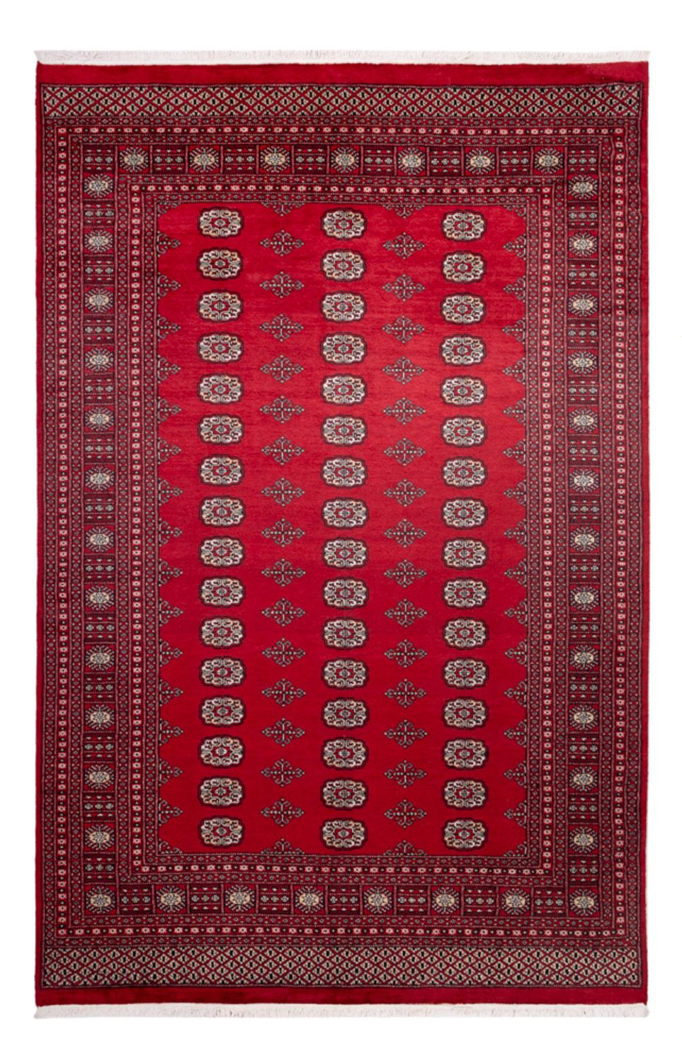 Tappeto afgano - Bukhara - 306 x 197 cm - rosso