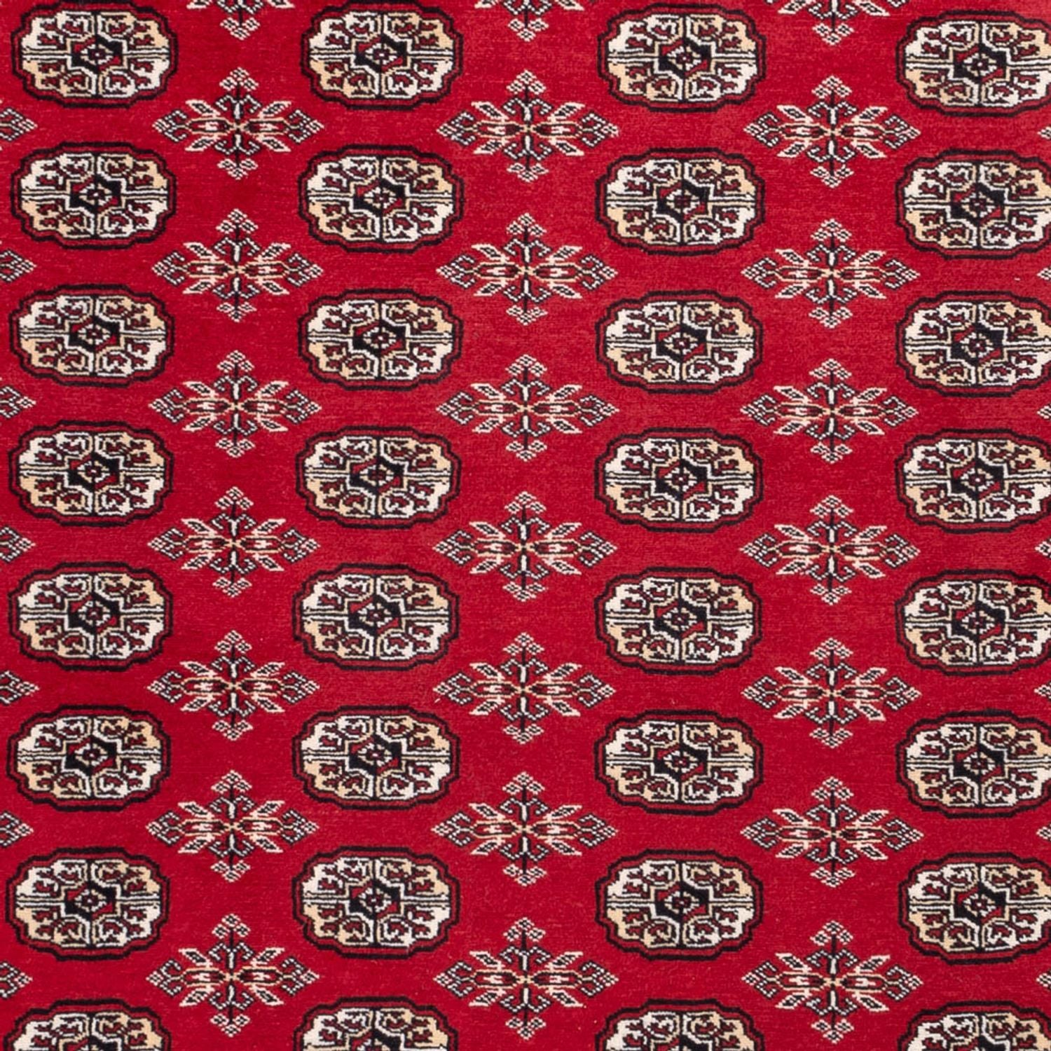 Tappeto afgano - Bukhara - 302 x 199 cm - rosso