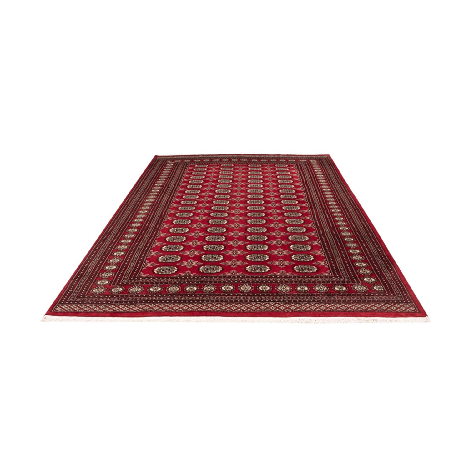 Tappeto afgano - Bukhara - 302 x 199 cm - rosso