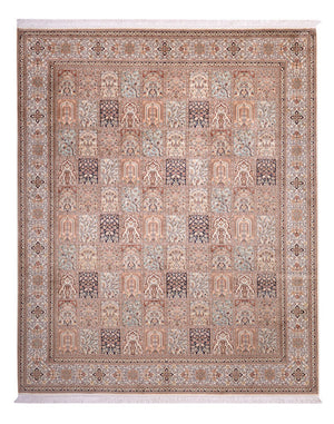 Tappeto di seta - Seta del Kashmir - 304 x 246 cm - sabbia